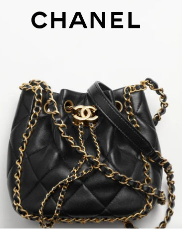 Chanel SMALL BUCKET BAG AS5094 black