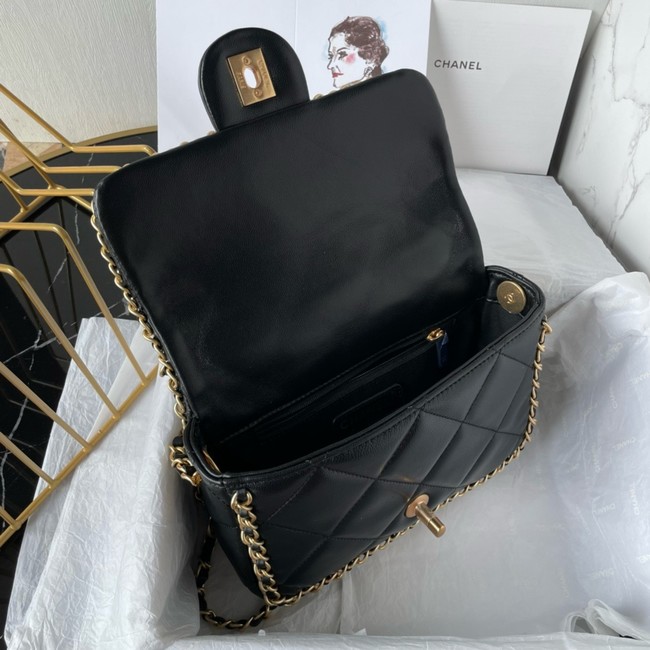 Chanel SMALL FLAP BAG AS5089 BLACK