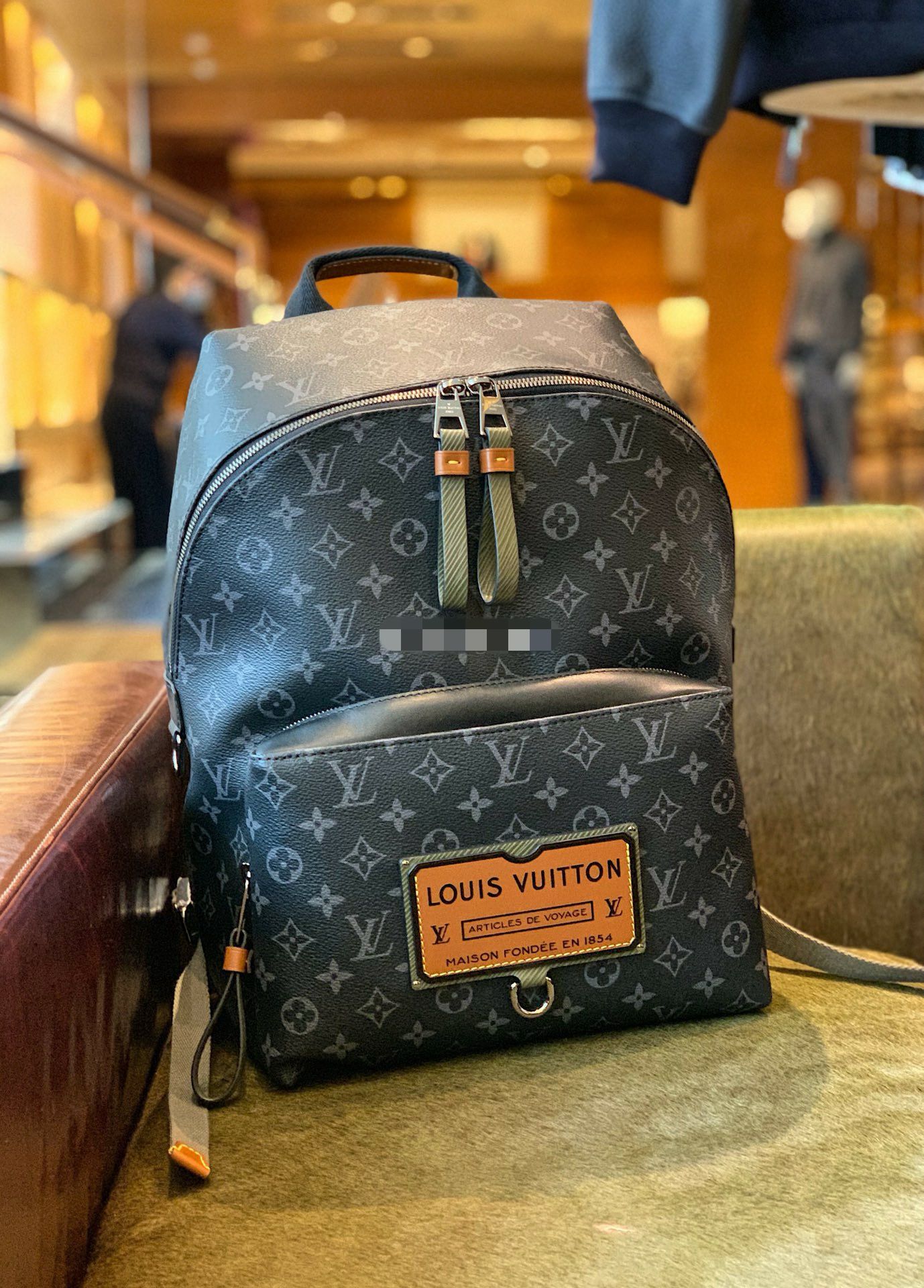 Louis Vuitton Monogram Eclipse Backpack 17723