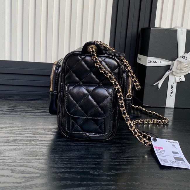 Chanel CAMERA CASE AS5156 BLACK