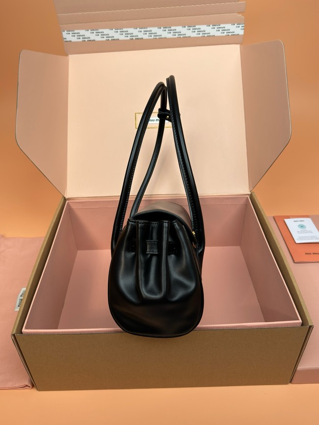 MIU MIU Leather Handle Bag 2233 black