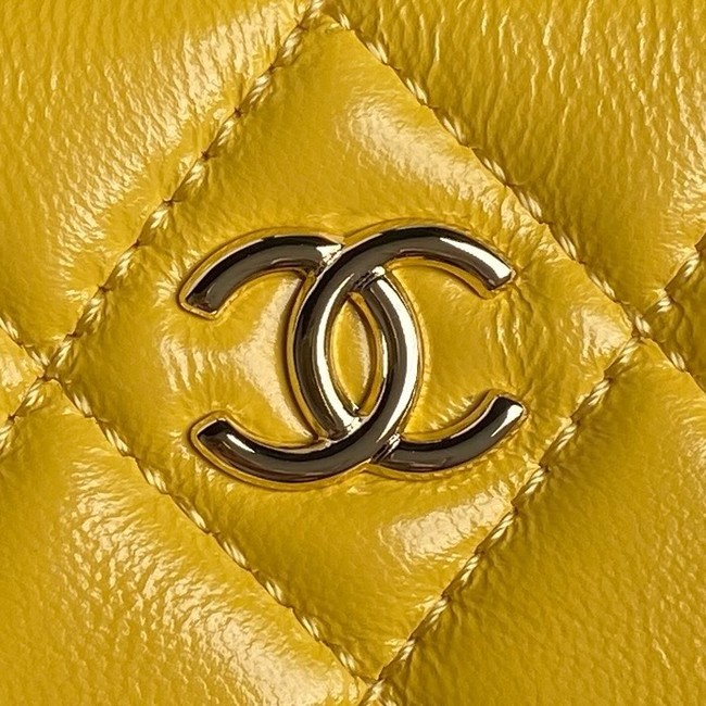 Chanel CAMERA CASE AS5156 YELLOW