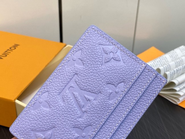 Louis vuitton Charms Card Holder M83585 purple