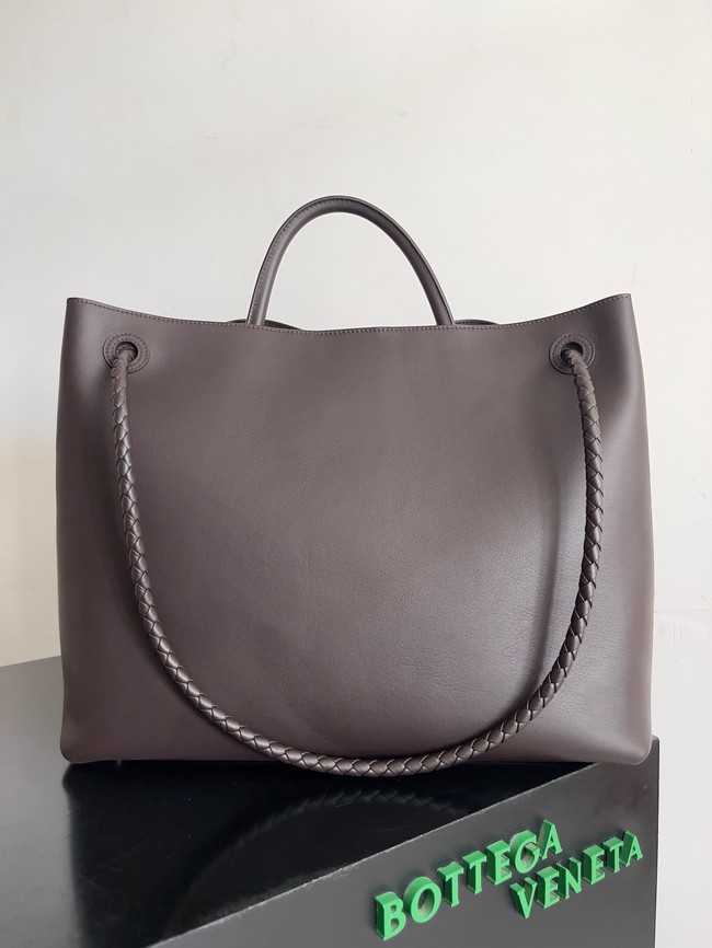 Bottega Veneta Large Andiamo Silky calfskin 806010 Fondant&silver