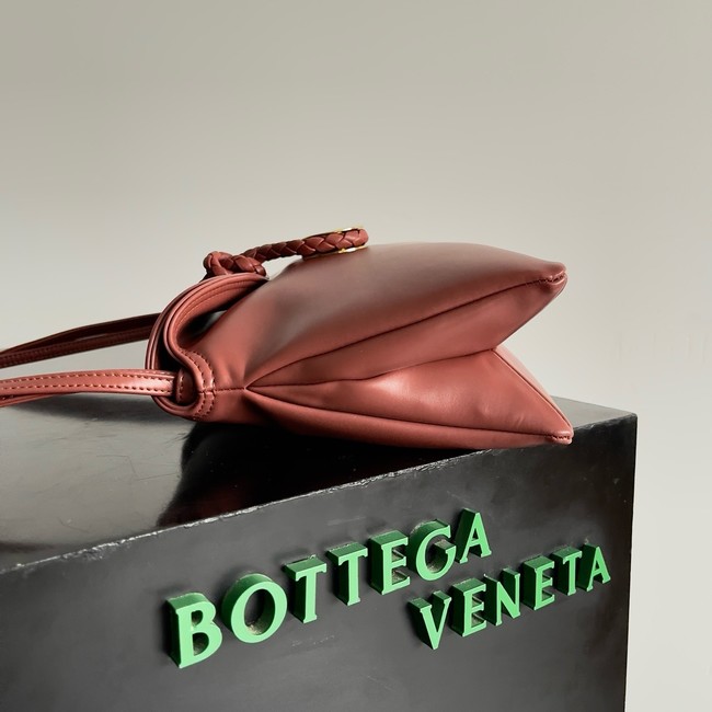 Bottega Veneta Small Liberta 806030 orange&red