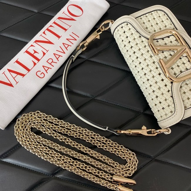 VALENTINO Super Mini chain bag 5041 white