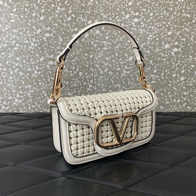 VALENTINO Super Mini chain bag 5041 white