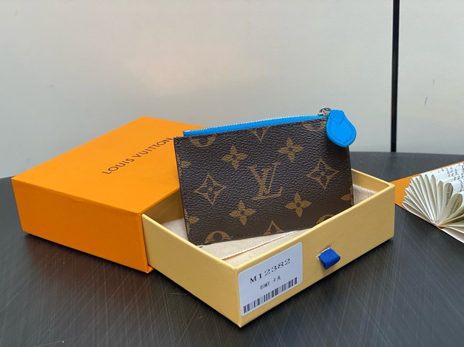 Louis Vuitton Romy Card Holder M12386 Gaston Blue