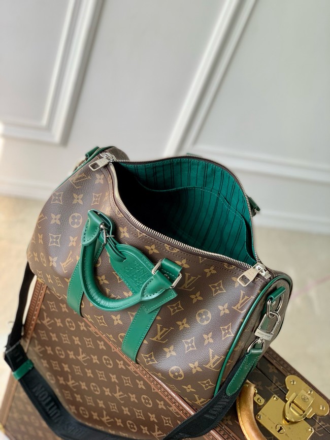 Louis Vuitton Keepall Bandouliere 35 M12765 Borneo Green