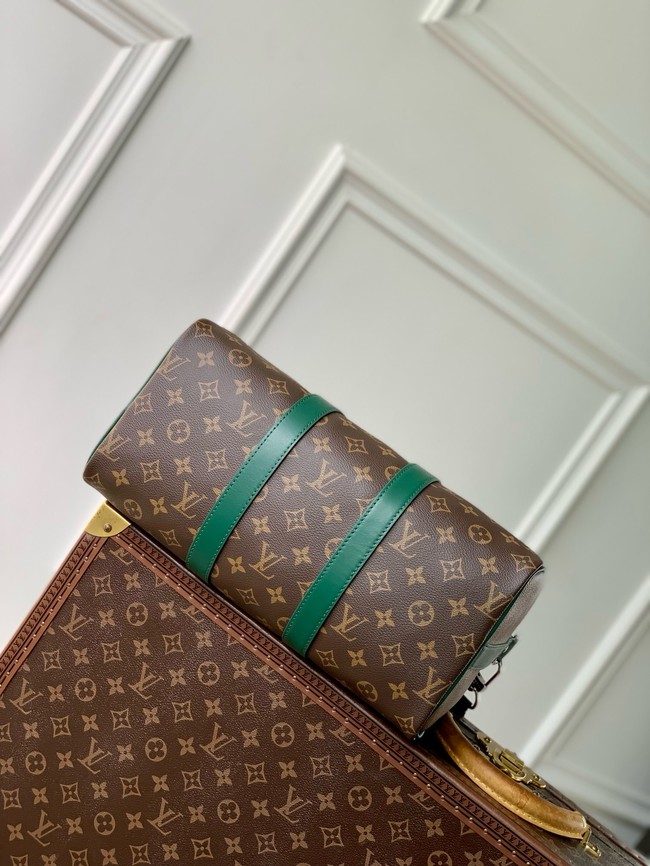 Louis Vuitton Keepall Bandouliere 35 M12765 Borneo Green