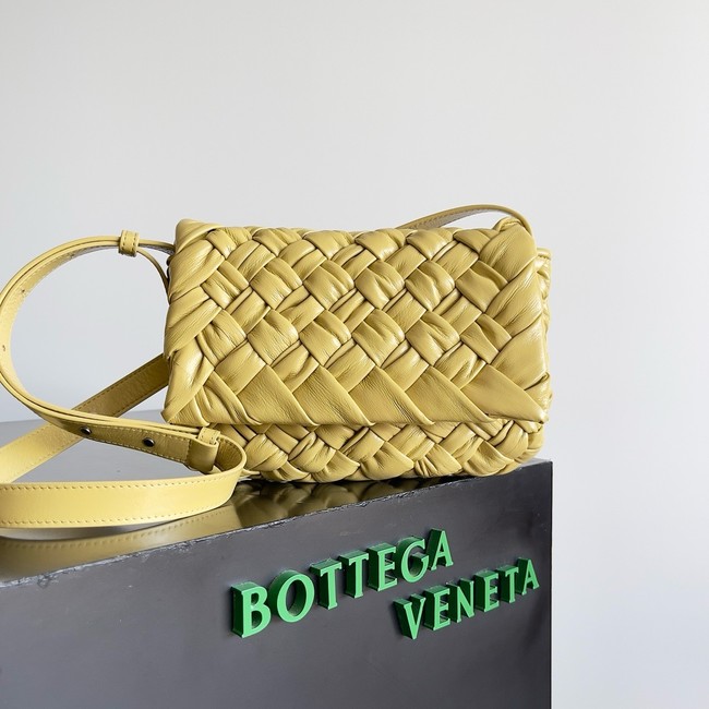 Bottega Veneta Small Kalimero Citta Shoulder bag 815258 yellow