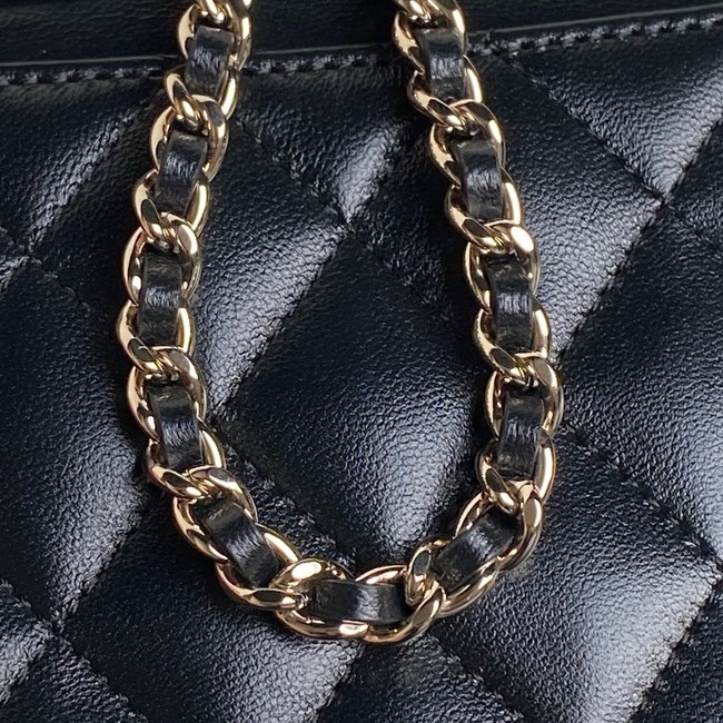 CHANEL LONG VANITY WITH CHAIN AP4414-2 black