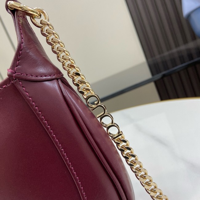 GUCCI JACKIE NOTTE MINI BAG 782889 Rosso Ancora