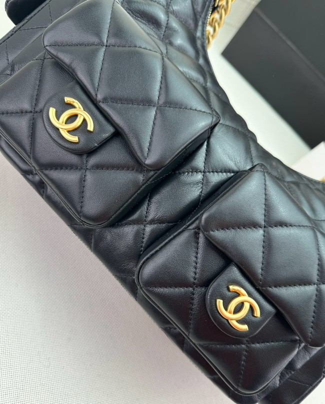 Chanel MAXI HOBO BAG AS5339 BLACK