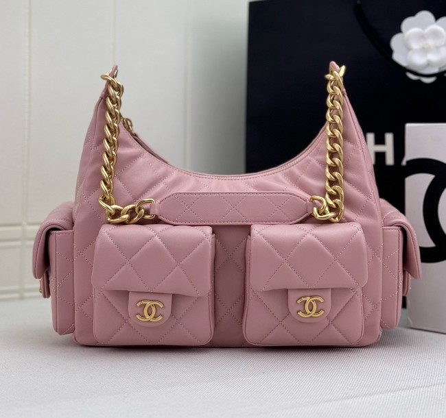 Chanel MAXI HOBO BAG AS5339 PINK