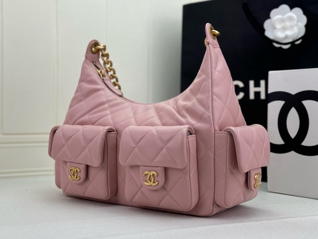 Chanel MAXI HOBO BAG AS5339 PINK