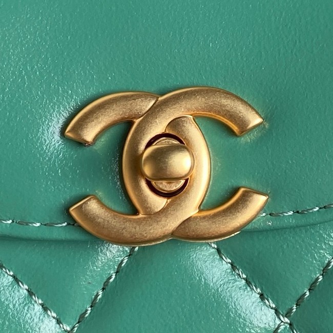 Chanel MINI SHOPPING BAG AS4416 green