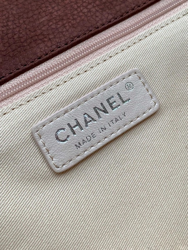 Chanel SHOPPING BAG AS1255 brown