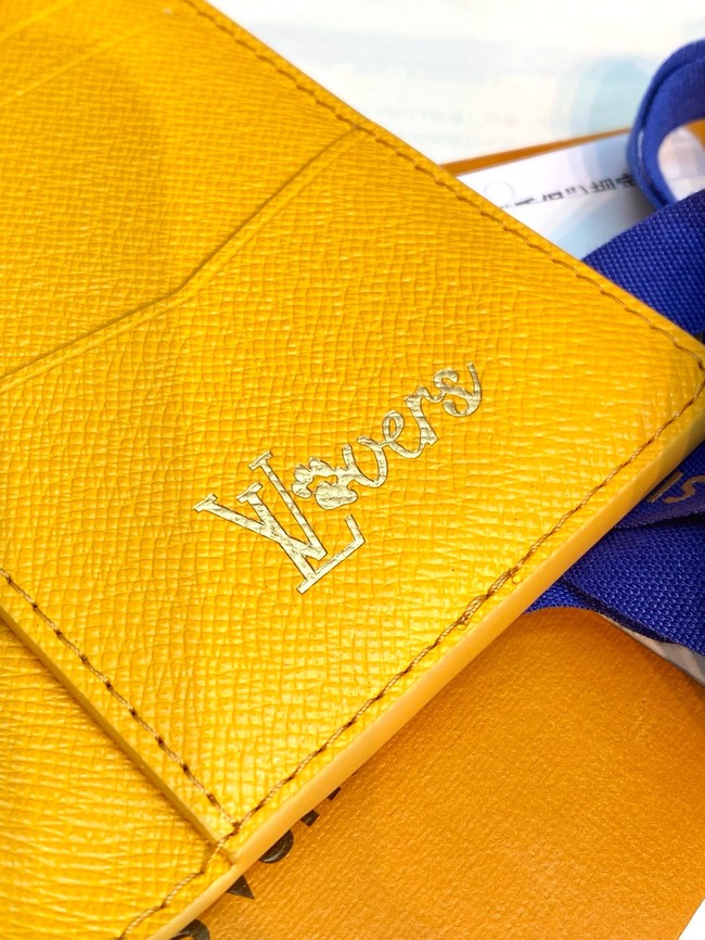 Louis Vuitton Pocket Organizer M12659 yellow