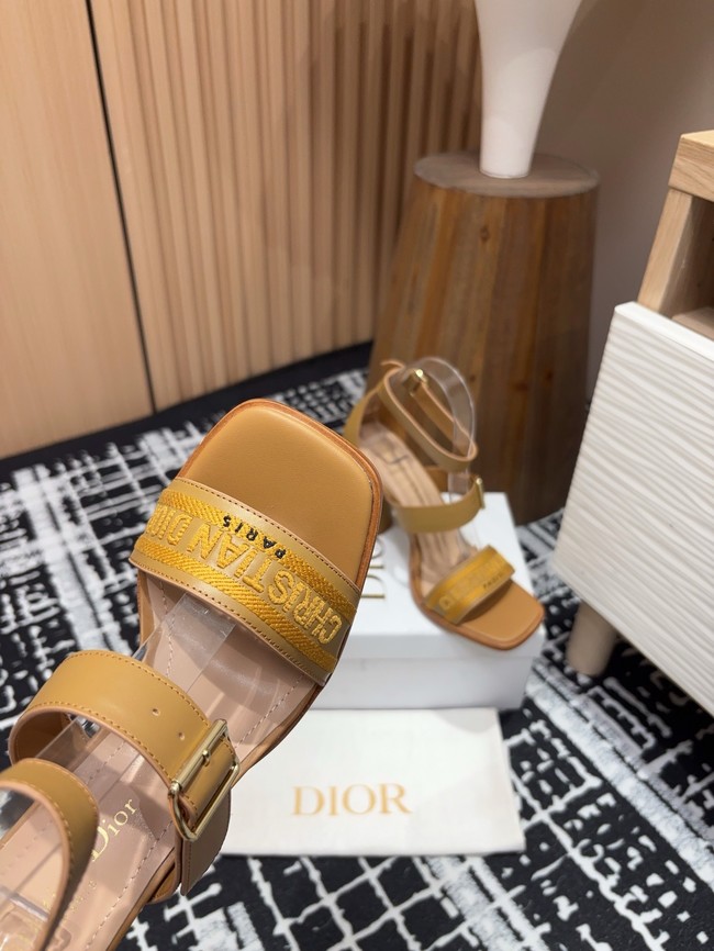 Dior WOMENS SANDAL Heel 8CM 55736-3