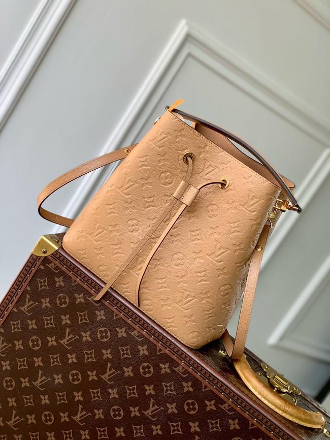 Louis Vuitton Monogram Empreinte Neonoe Original Leather M45256 Apricot