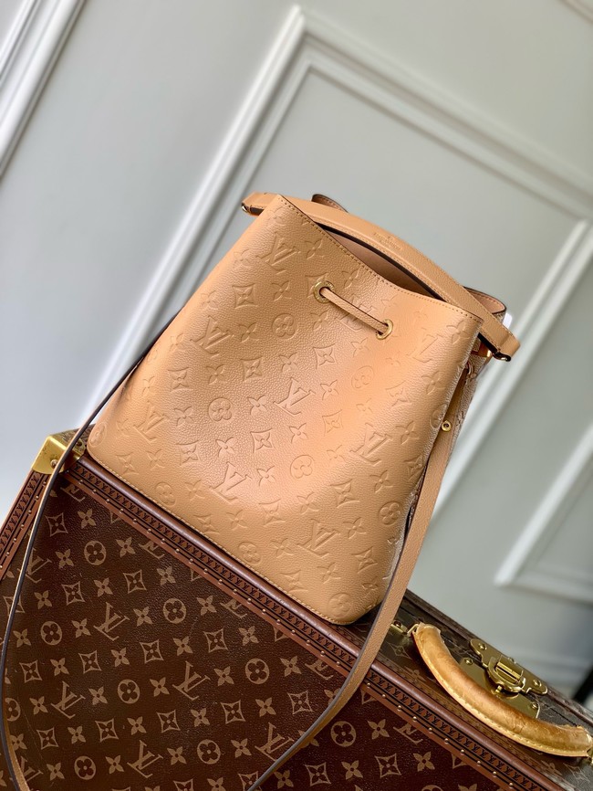 Louis Vuitton Monogram Empreinte Neonoe Original Leather M45256 Apricot