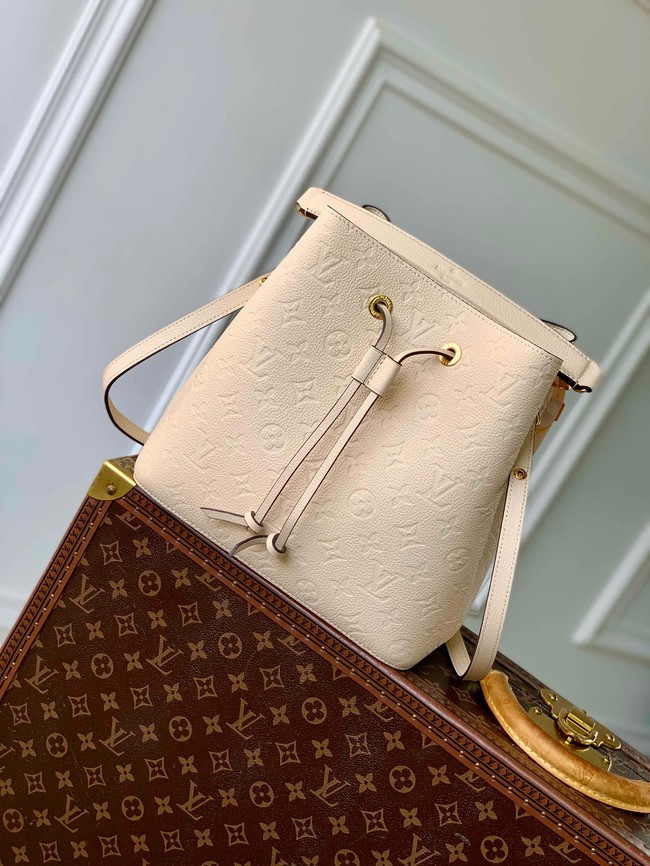 Louis Vuitton Monogram Empreinte Neonoe Original Leather M45256 white