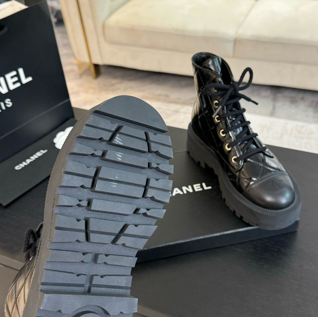 Chanel WOMENS SHORT BOOTS 55754-2