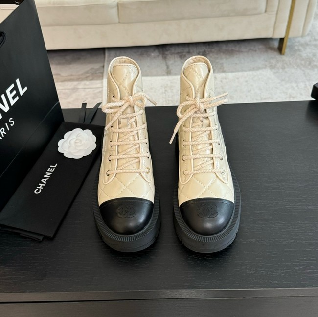 Chanel WOMENS SHORT BOOTS 55754-3