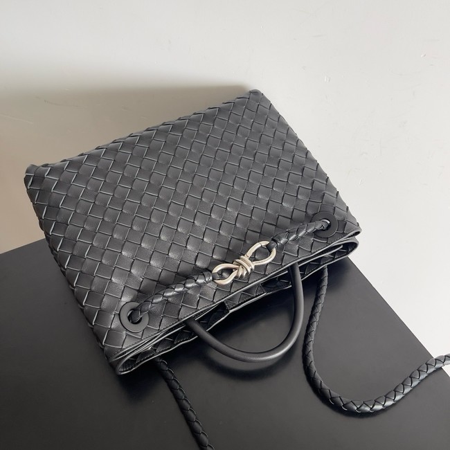 Bottega Veneta Medium Andiamo 766016 black&Silver