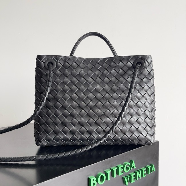 Bottega Veneta Medium Andiamo 766016 black&Silver