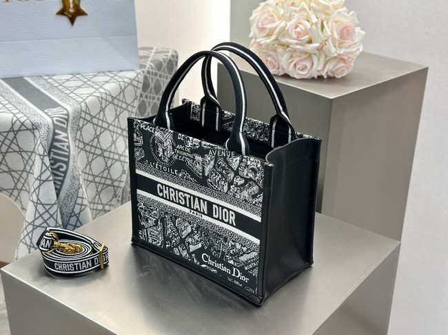 DIOR Embroidery with black&White Miss M1325CETJ