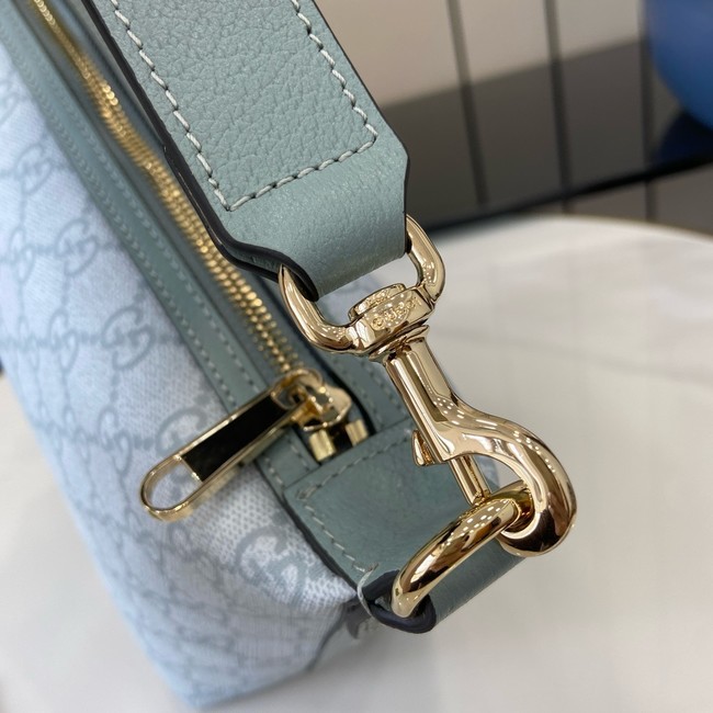 Gucci OPHIDIA SUPER MINI SHOULDER BAG 795170 Dusty blue