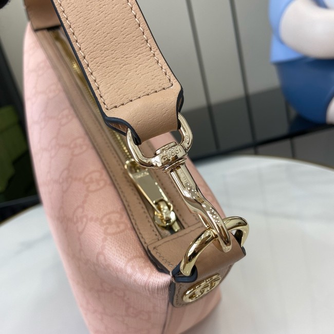 Gucci OPHIDIA SUPER MINI SHOULDER BAG 795170 Dusty pink