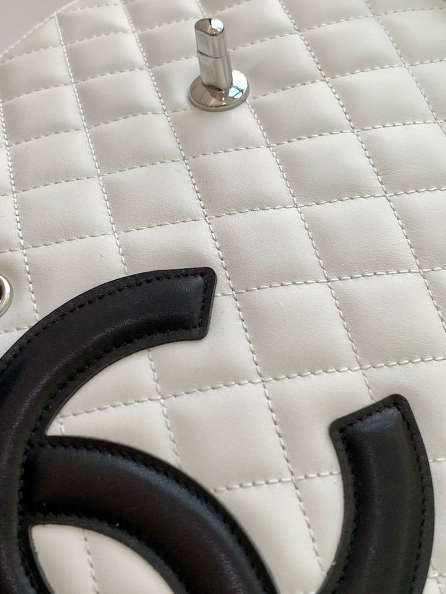 Chanel TOP HANDLE BAG AS6338 white