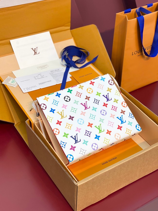 Louis Vuitton COMING SOON LV x TM Toiletry Pouch Multicolored M14180 white