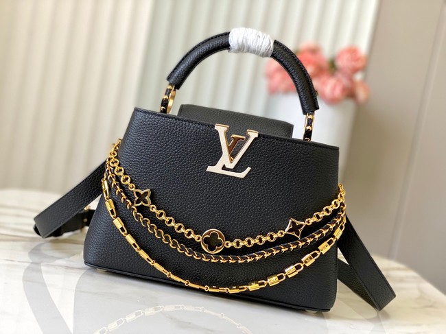 Louis Vuitton Capucines BB M12345 black