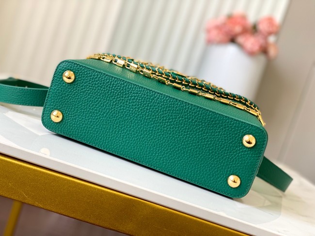 Louis Vuitton Capucines BB M12345 green