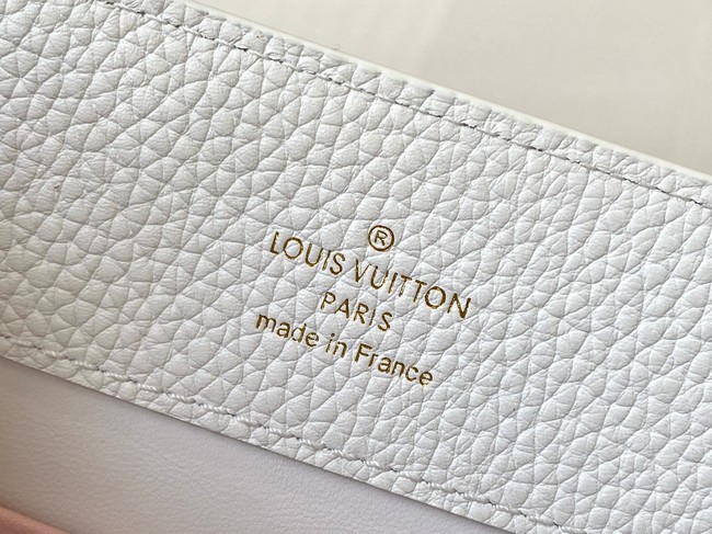 Louis Vuitton Capucines BB M12345 white