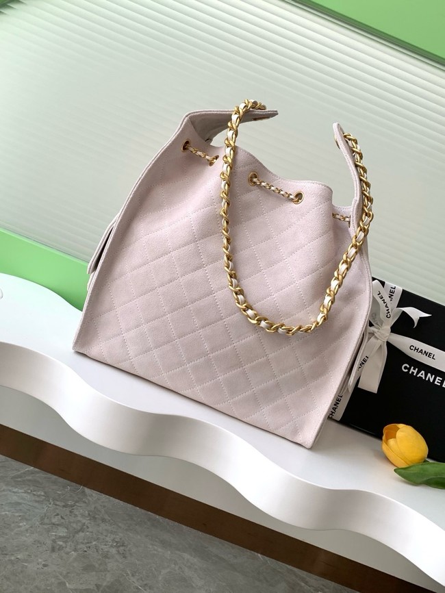 Chanel SUEDE HOBO BAG AS5311 WHITE