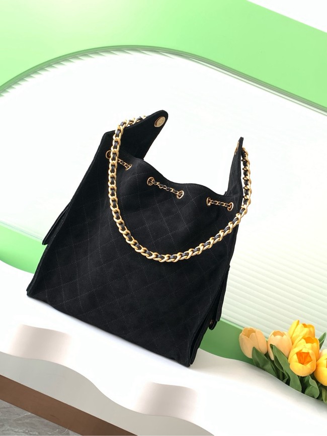 Chanel SUEDE HOBO BAG AS5311 BLACK