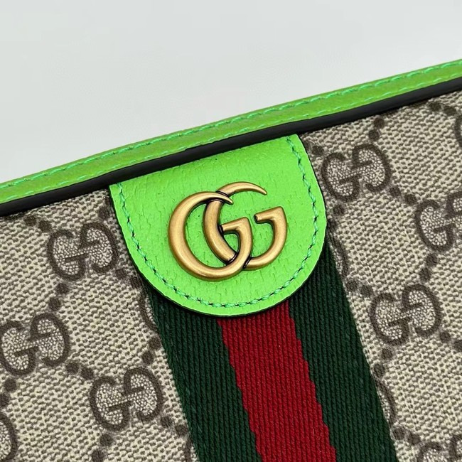 Gucci OPHIDIA SMALL CROSSBODY BAG 699439 Bright green