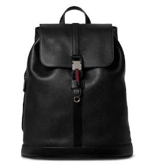 GUCCI LARGE BACKPACK WITH WEB 816750 black