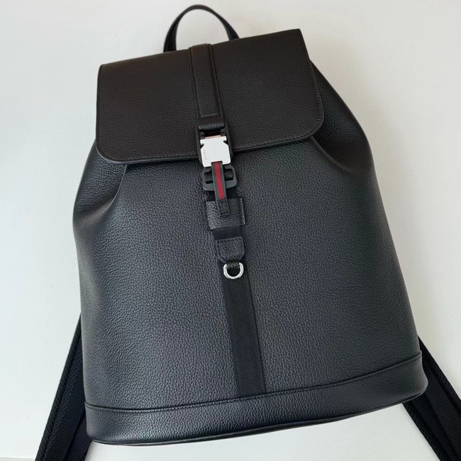 GUCCI LARGE BACKPACK WITH WEB 816750 black