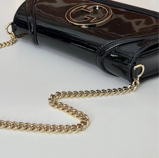 GUCCI BLONDIE SMALL SHOULDER BAG 814952 black