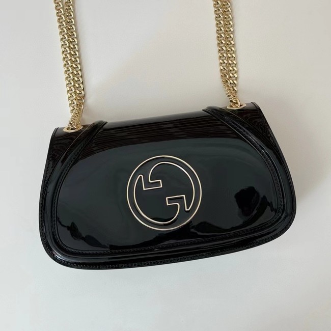 GUCCI BLONDIE SMALL SHOULDER BAG 815715 black