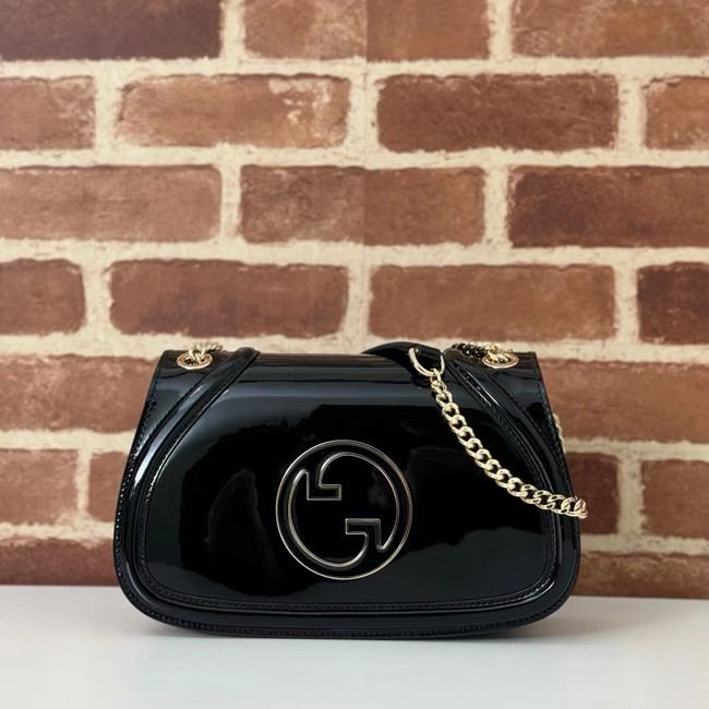 GUCCI BLONDIE SMALL SHOULDER BAG 815715 black