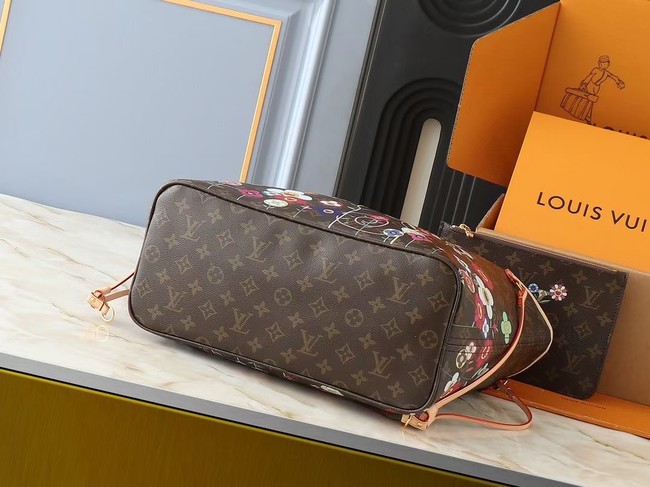 Louis Vuitton LV x TM Neverfull MM M13675