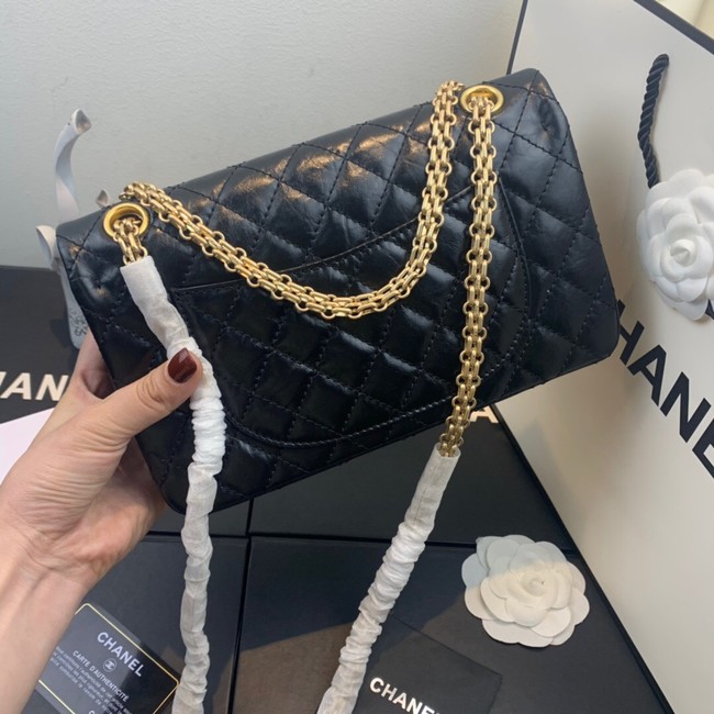 Chanel CLASSIC 11.12 HANDBAG AS1112 BLACK