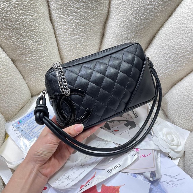 Chanel TOP HANDLE BAG AS8015 black